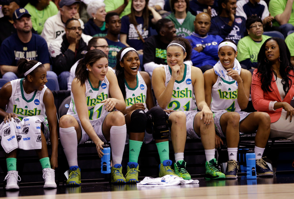 #2 Irish Down Kansas, 93-63 To Reach NCAA Elite Eight (AP)