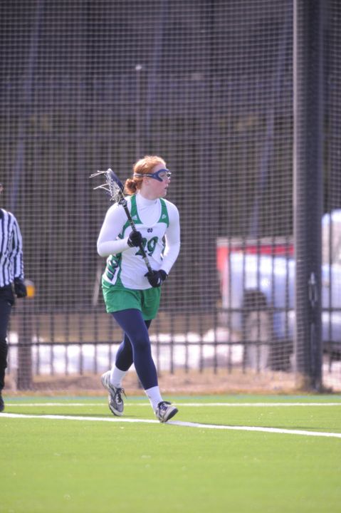 Freshman Barbara Sullivan has is tied for the team lead with 28 ground balls.