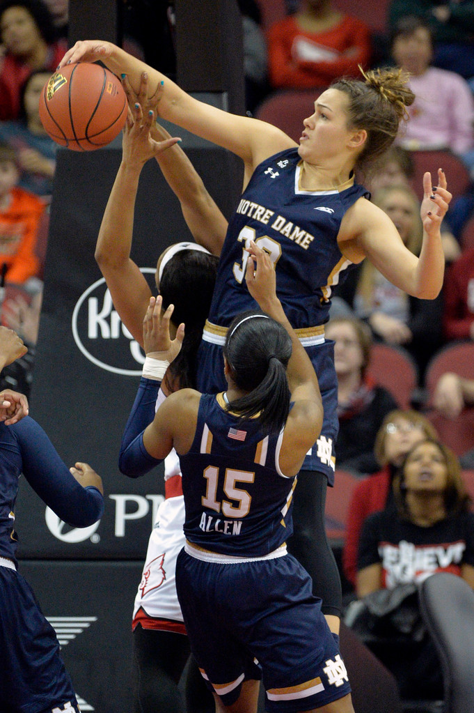 #3 Irish Rallies Past #13 Louisville, 66-61