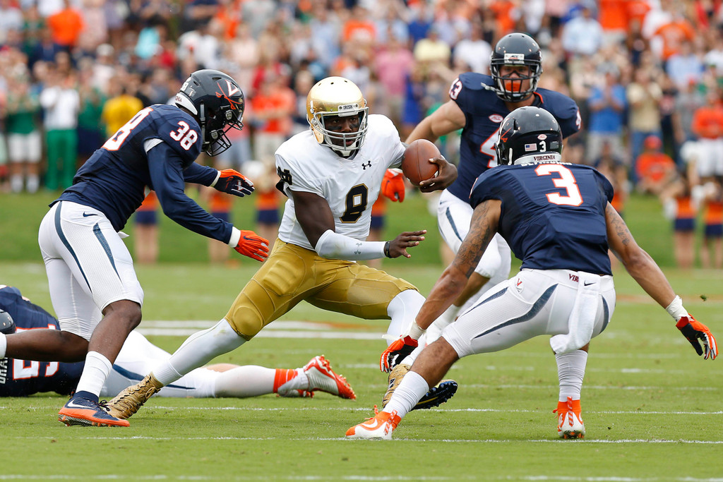 Notre Dame 34, Virginia 27