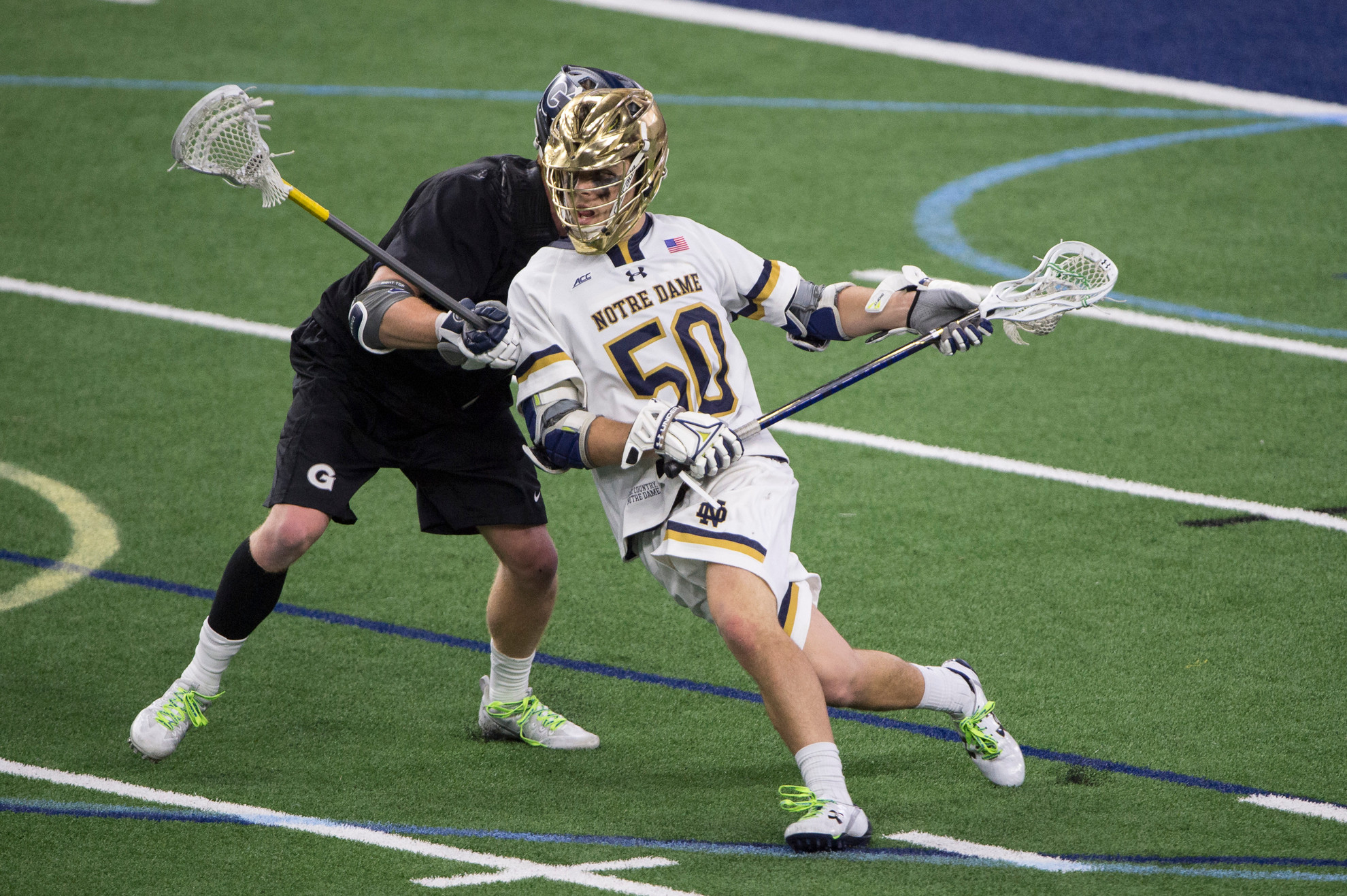 Garnsey’s Career Day Leads Irish to Victory Over Hoyas Garnsey’s Career Day Leads Irish to Victory Over Hoyas