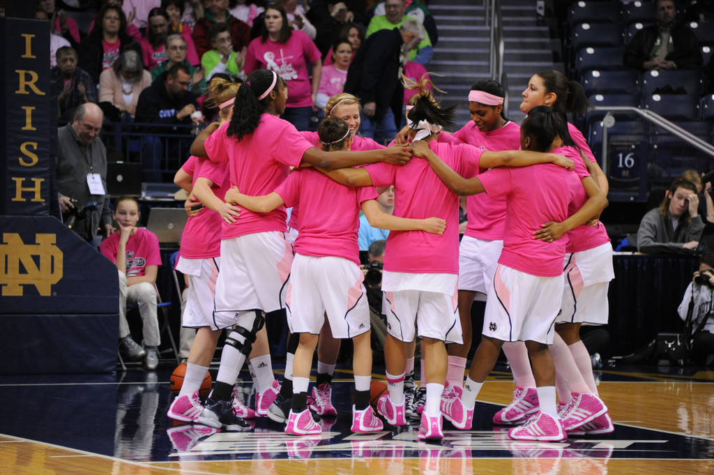 Notre Dame Pink Zone 2014