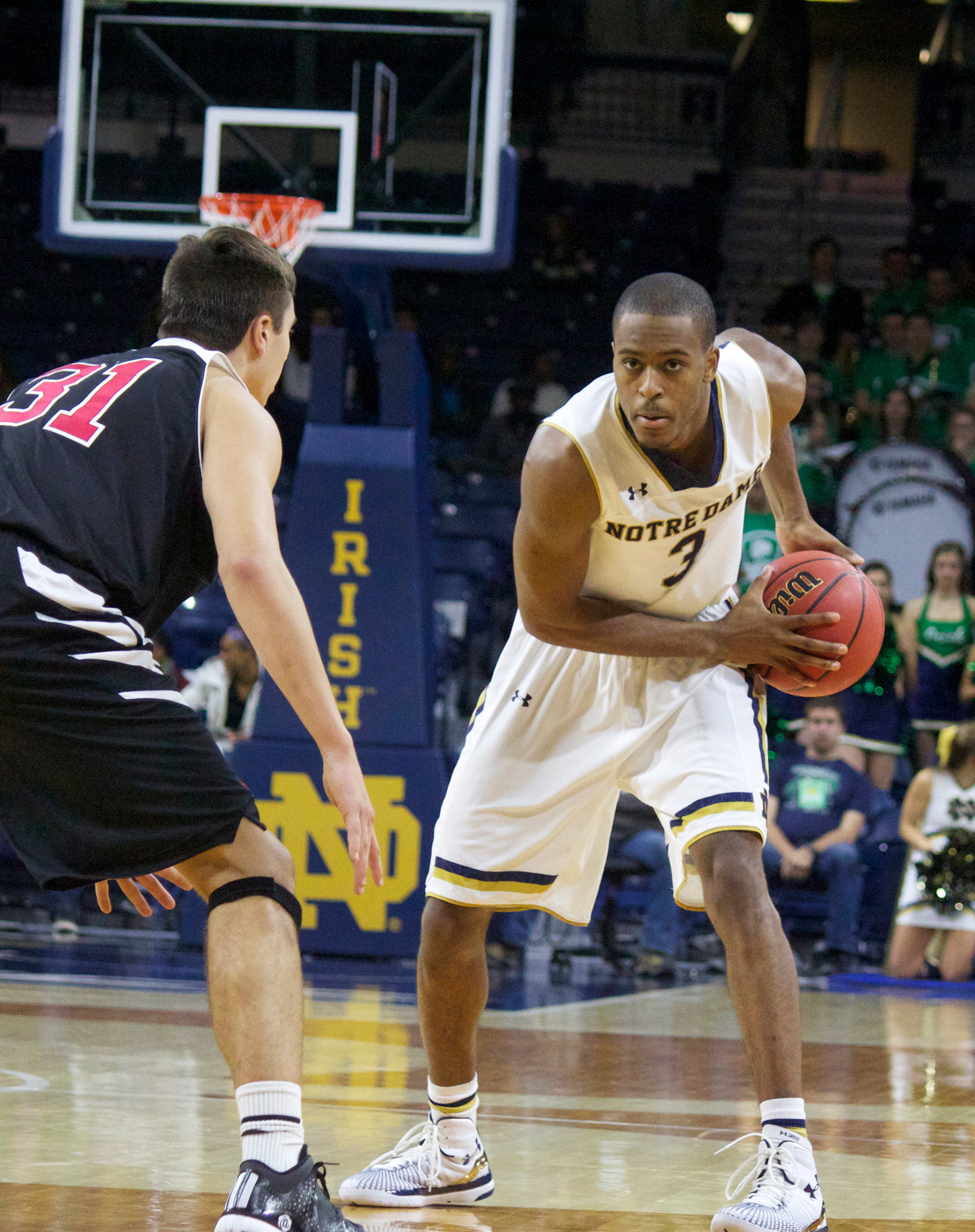 Irish To Clash With Coppin State For The First Time Sophomore V.J. Beachem matched a career-high total with 10 points in Sunday's win over Navy.
