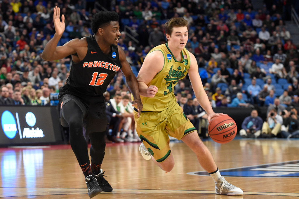 Notre Dame 60, Princeton 58