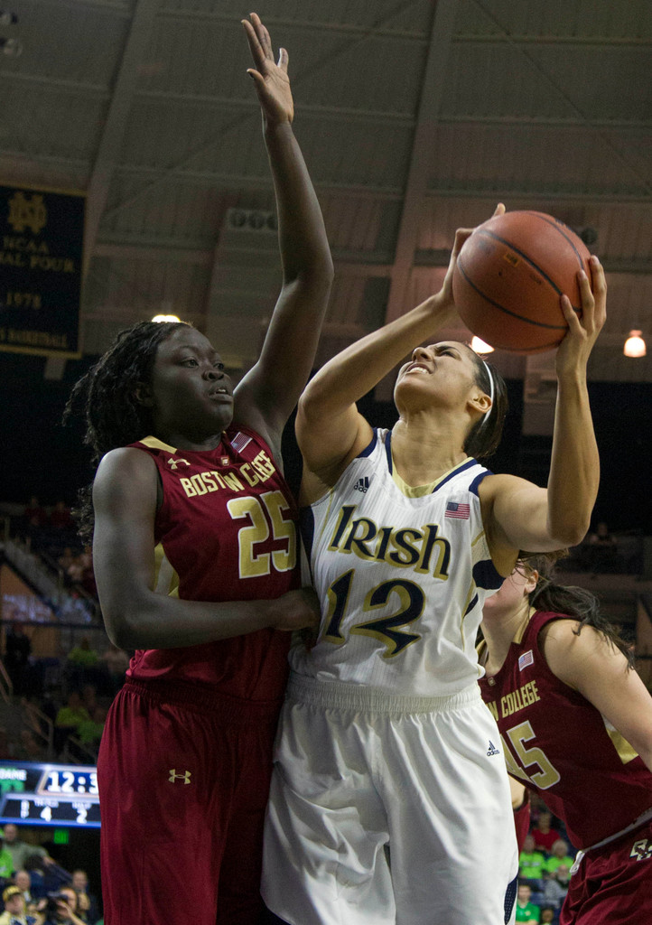 No. 2 Women's Basketball vs. Boston College