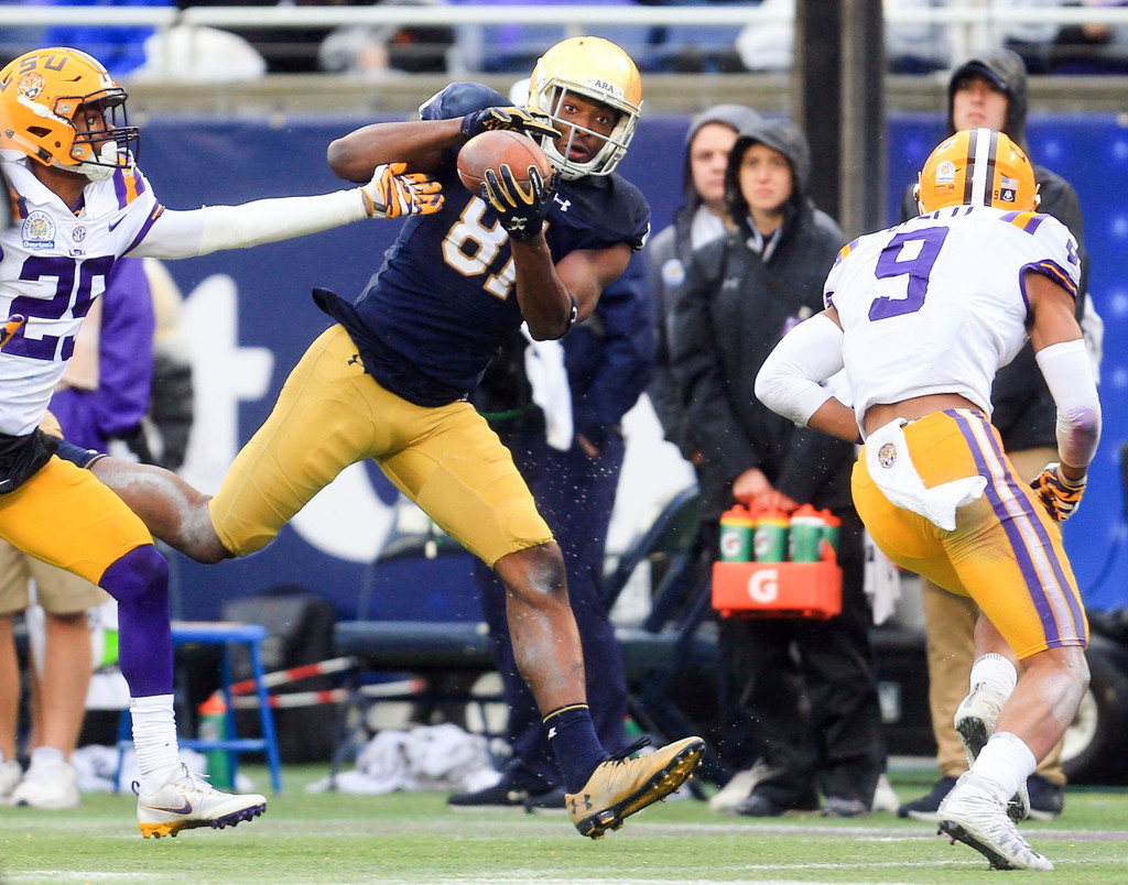 Notre Dame vs. LSU (USATSI)