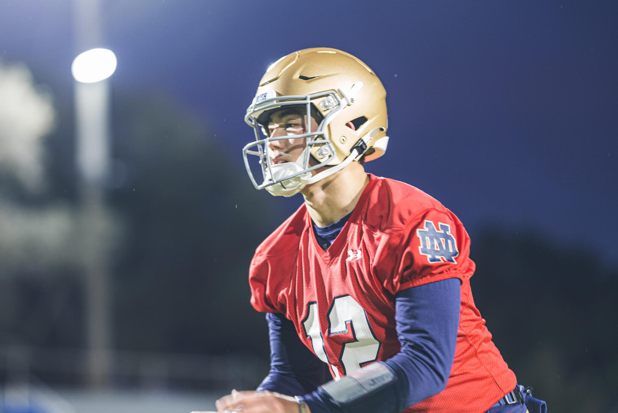 Inside Notre Dame’s Quarterback Bowl Prep Inside Notre Dame’s Quarterback Bowl Prep
