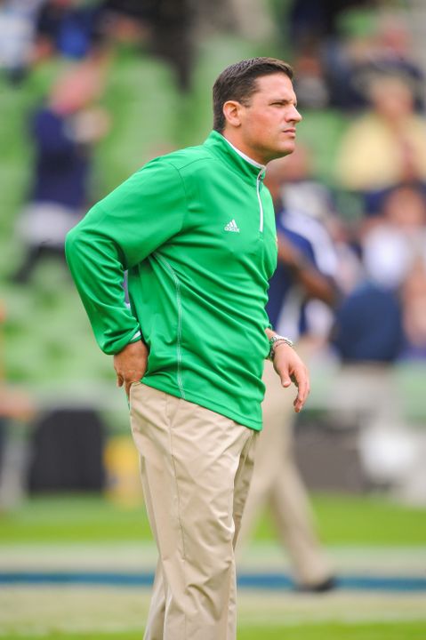 Assistant head coach and defensive coordinator Bob Diaco, the recipient of the 2012 Frank Broyles Award as the nation's top assistant coach, has been been the engineer behind Notre Dame's vaunted defensive.