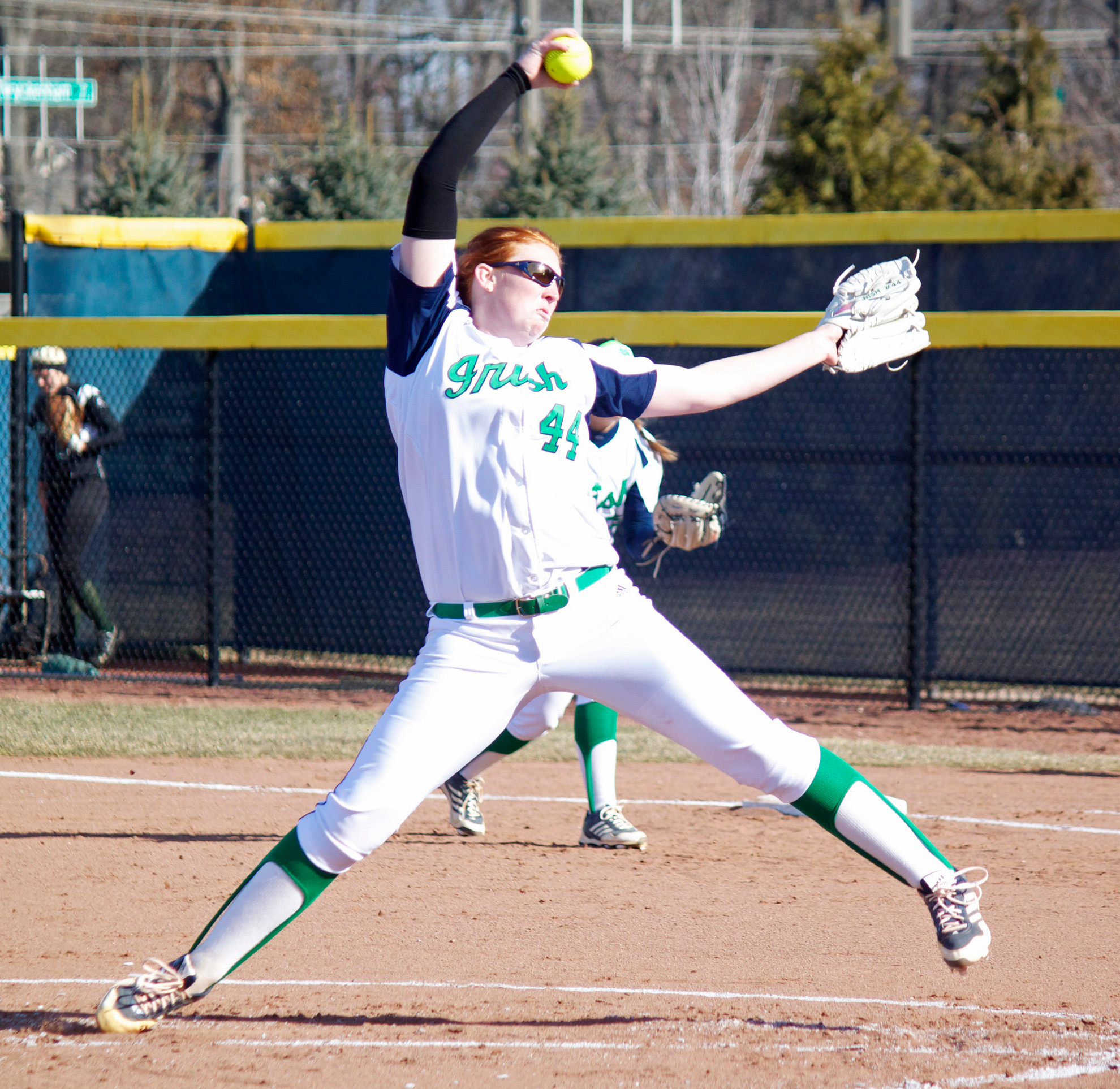 Irish Earn 1,000th Program Win, Take Pair At Georgetown Junior pitcher Laura Winter picked up the win in game one and also added a home run and six RBI in a Wednesday sweep over Georgetown.