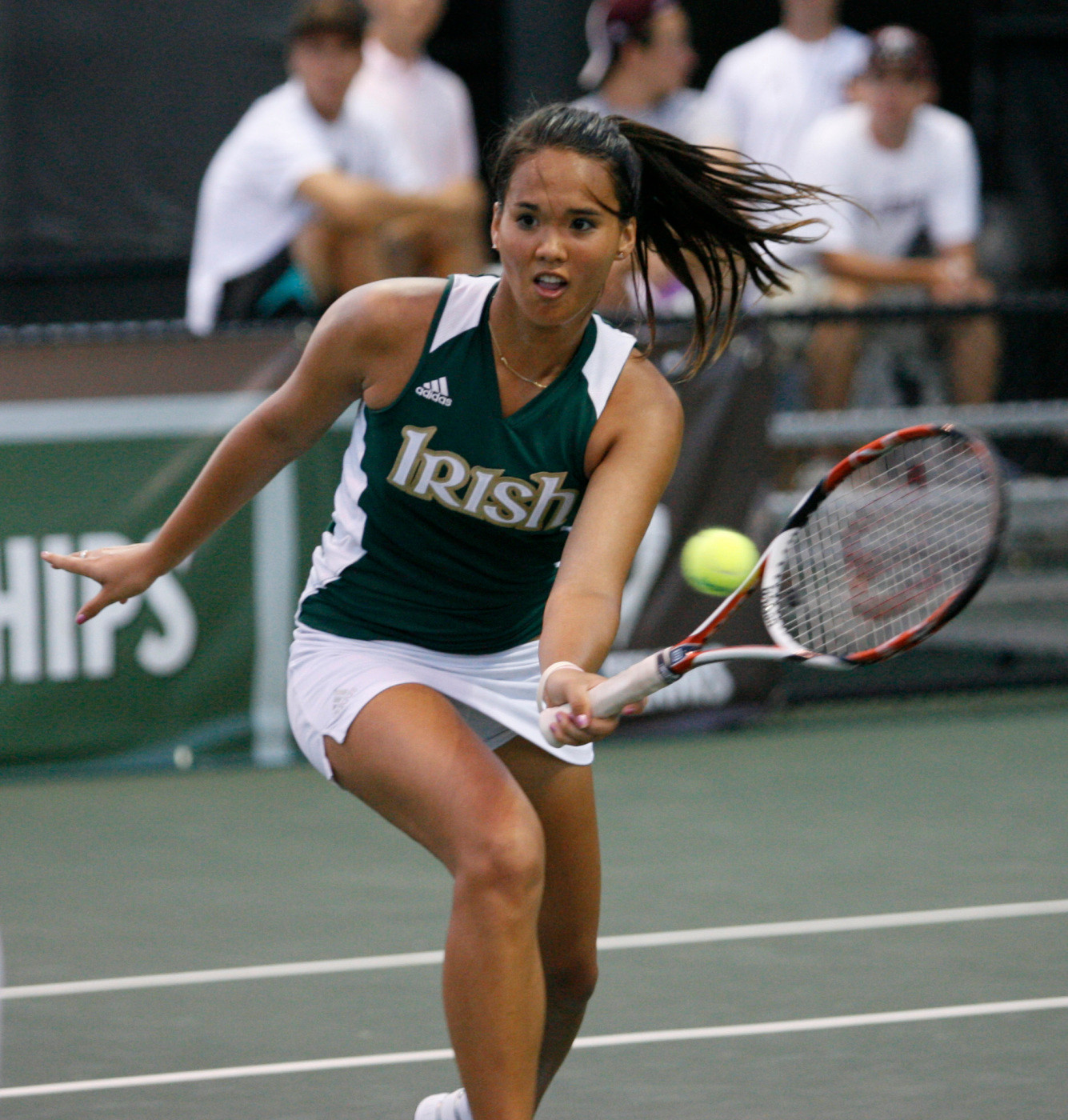 Irish Advance on Second Day of Midwest Regional Championships Kristy Frilling advanced to the singles Round of 16 and the doubles quarterfinals at the Midwest Regional Championships.