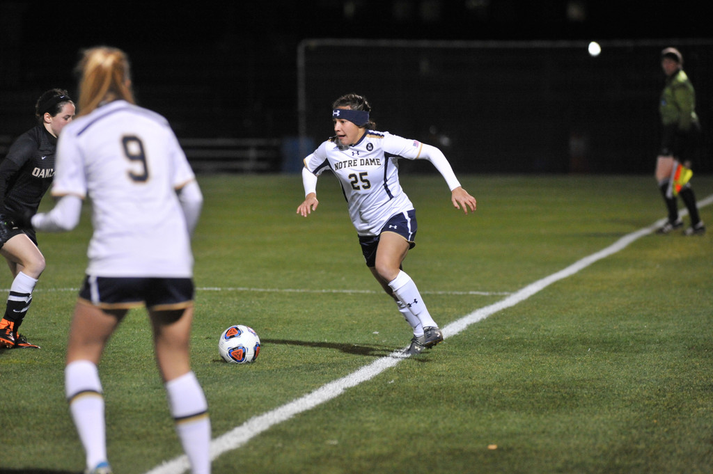 NCAA Soccer Championship Round 1 - Notre Dame vs. Oakland