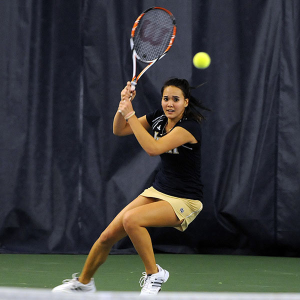 No. 5 Irish Women’s Tennis Downs No. 23 Wake Forest, 6-1 Kristy Frilling