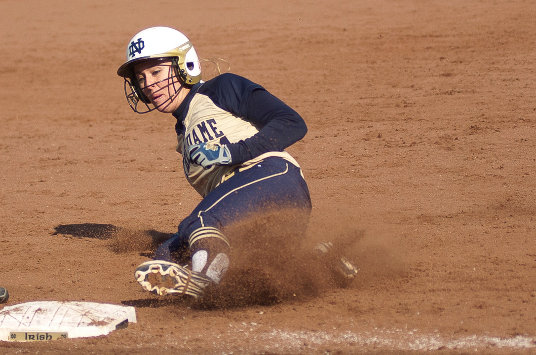 Freshman Karley Wester tied the Melissa Cook Stadium record with three stolen bases last Wednesday against Eastern Michigan