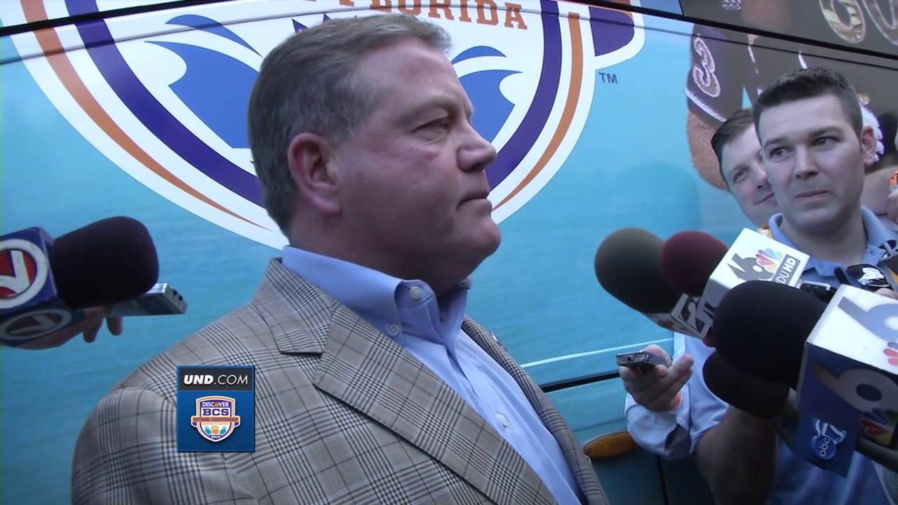 Coach Kelly - Miami Arrival Interview