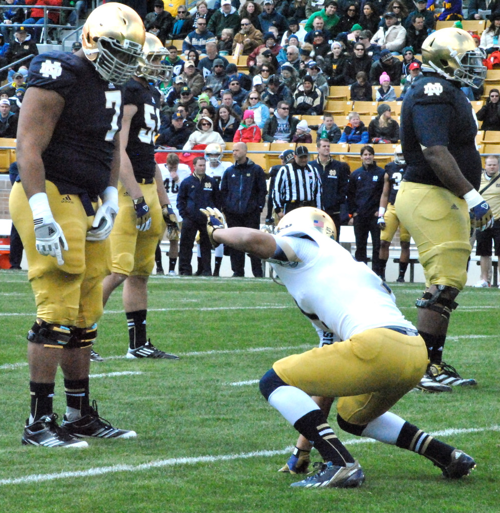 Notre Dame Football Blue-Gold Game