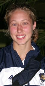 Amanda Cinalli - an All-America performer at Laurel HS in the Cleveland area and a member of the U.S. Under-17 team - kicks off the 2004 Freshman Focus series.