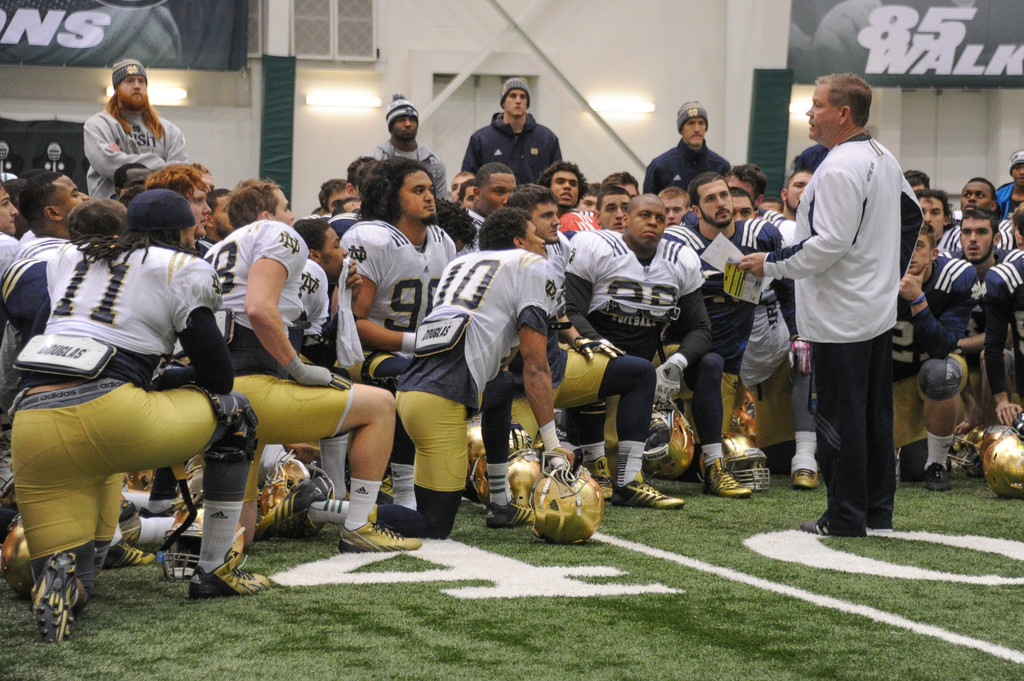 ND at the Pinstripe Bowl - Wednesday