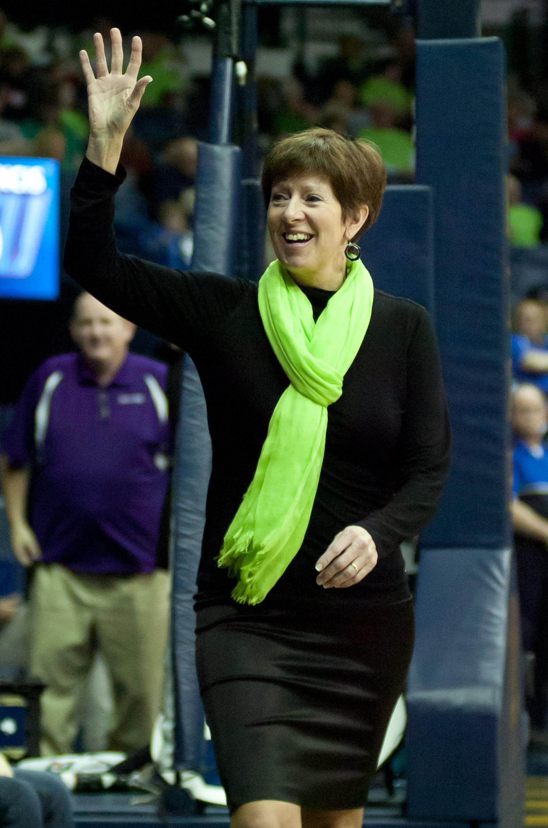 Muffet McGraw Named Finalist For Naismith National Coach Of The Year Award Muffet McGraw, who was named a Naismith National Coach of the Year finalist for the sixth time in her career on Thursday, has led Notre Dame to a 97-13 (.882) record in the past three seasons, including a 31-1 mark this year.