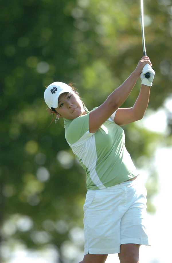 Notre Dame Finishes Tied For Fourth At Ann Rhoads Intercollegiate So-Hyun Park earned a top-10 finish at last season's Betsy Rawls Invitational.