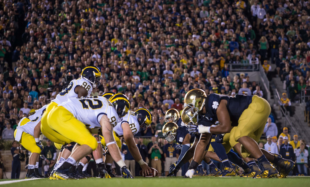 No. 16 Notre Dame vs. Michigan
