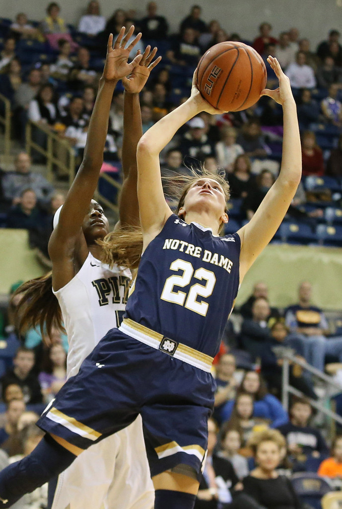 #3 Irish Top Pittsburgh, 65-55, for Muffet McGraw's 800th