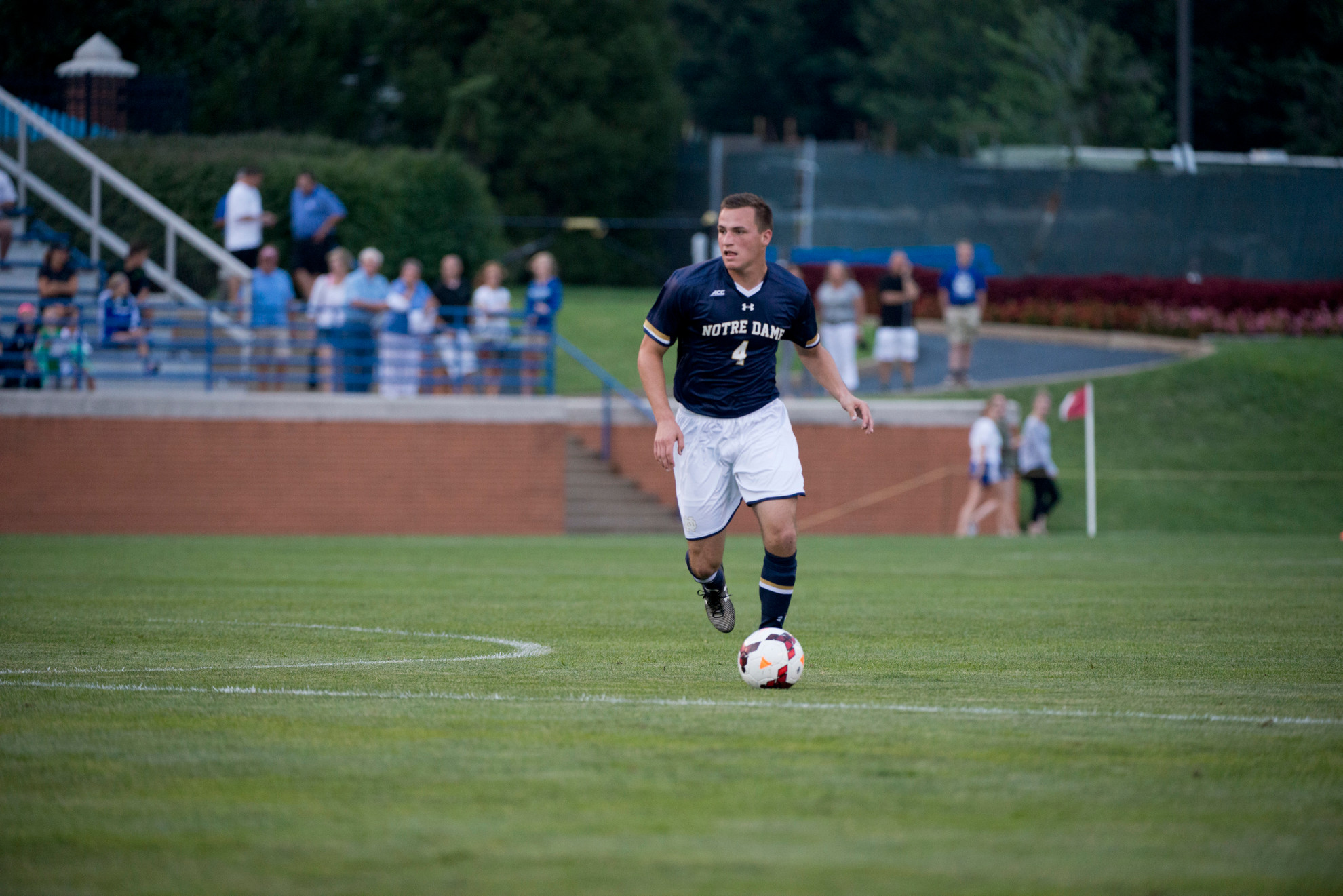 #1 Irish Pick Up Key ACC Win Over Virginia Tech, 3-1 Sophomore defender Matt Habrowski scored his first career goal to help spark #1 Notre Dame past Virginia Tech, 3-1 in ACC play on Saturday night at Alumni Stadium.