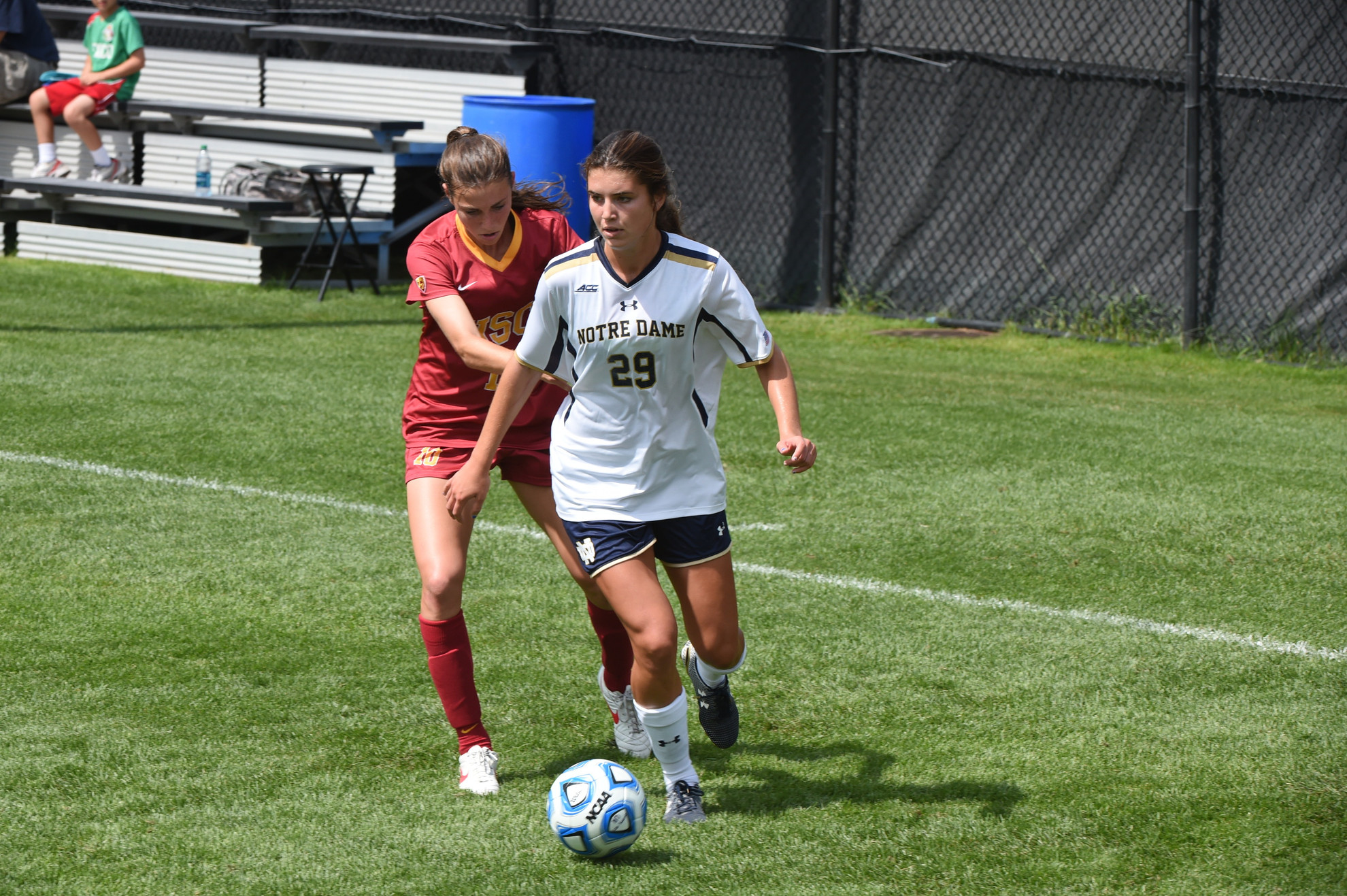 IRISH EXTRA: Lessons From The North Carolina Match Freshman midfielder Taylor Klawunder scored her second career goal on Saturday night against North Carolina