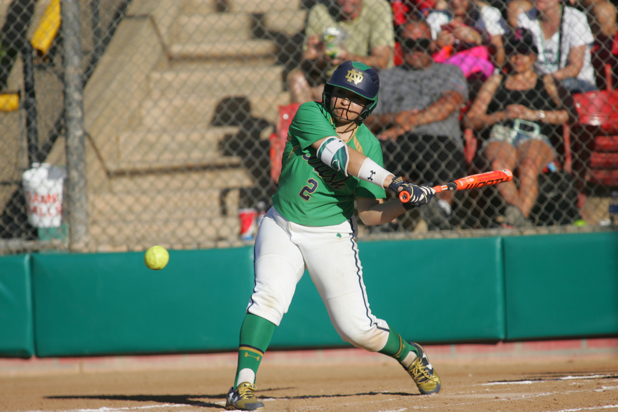 #20/23 Irish Erupt In Sunday ACC Sweep At UVA Senior Micaela Arizmendi clocked four hits and two RBI in Sunday's 16-3 win at UVA
