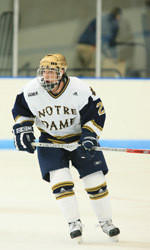 Second-ranked Irish Earn Sweep Of Bowling Green With 2-1 Win Kevin Deeth scored the game winner in Notre Dame's 2-1 win over Bowling Green. The goal was his 13th of the season.
