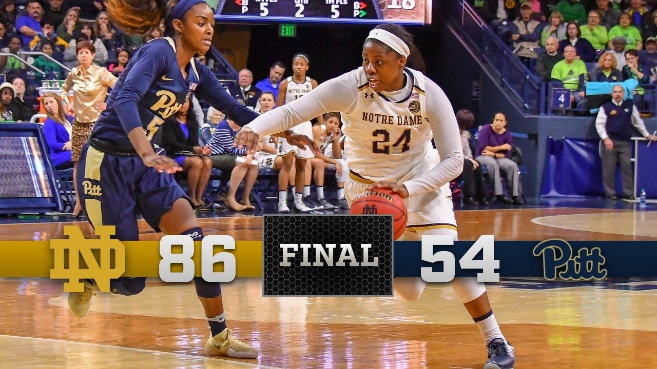 Top Moments - Notre Dame Women's Basketball vs. Pittsburgh