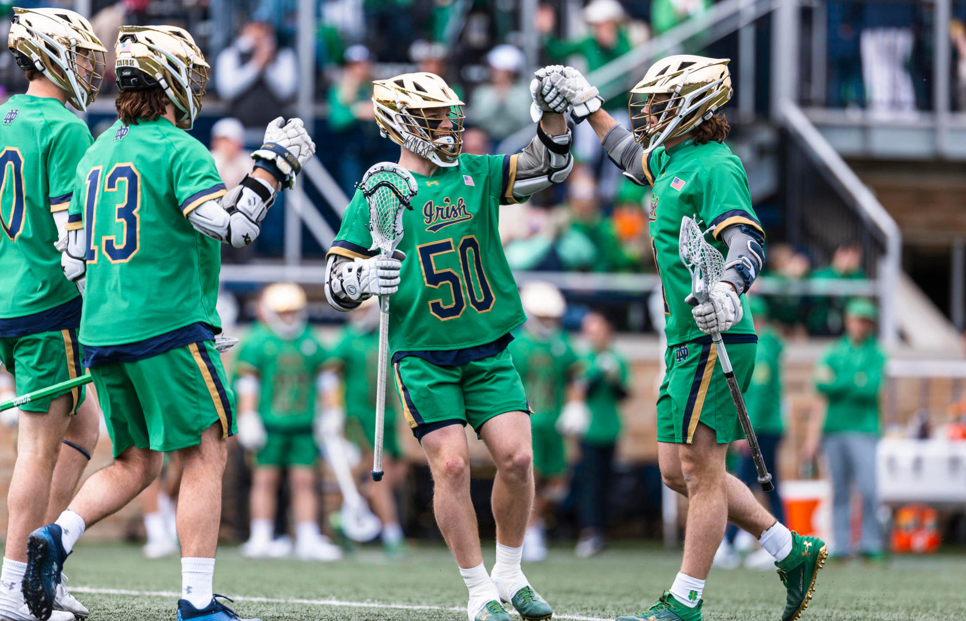 #2 Irish Put On Attacking Clinic In 19-9 Win Over #18 Michigan #2 Irish Put On Attacking Clinic In 19-9 Win Over #18 Michigan