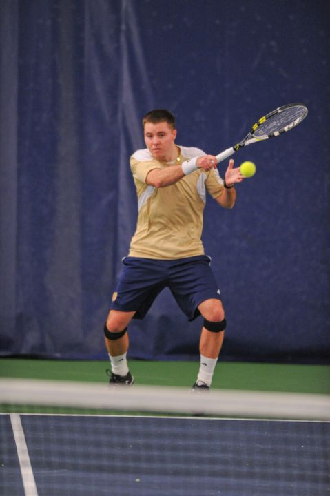 Sophomore Billy Pecor knocked off No. 44 Devin McCarthy at No. 4 singles.