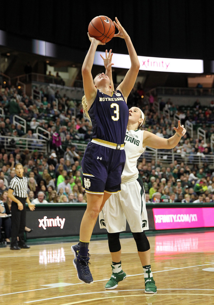 No. 2 Notre Dame 79, Michigan State 61 (USATSI)