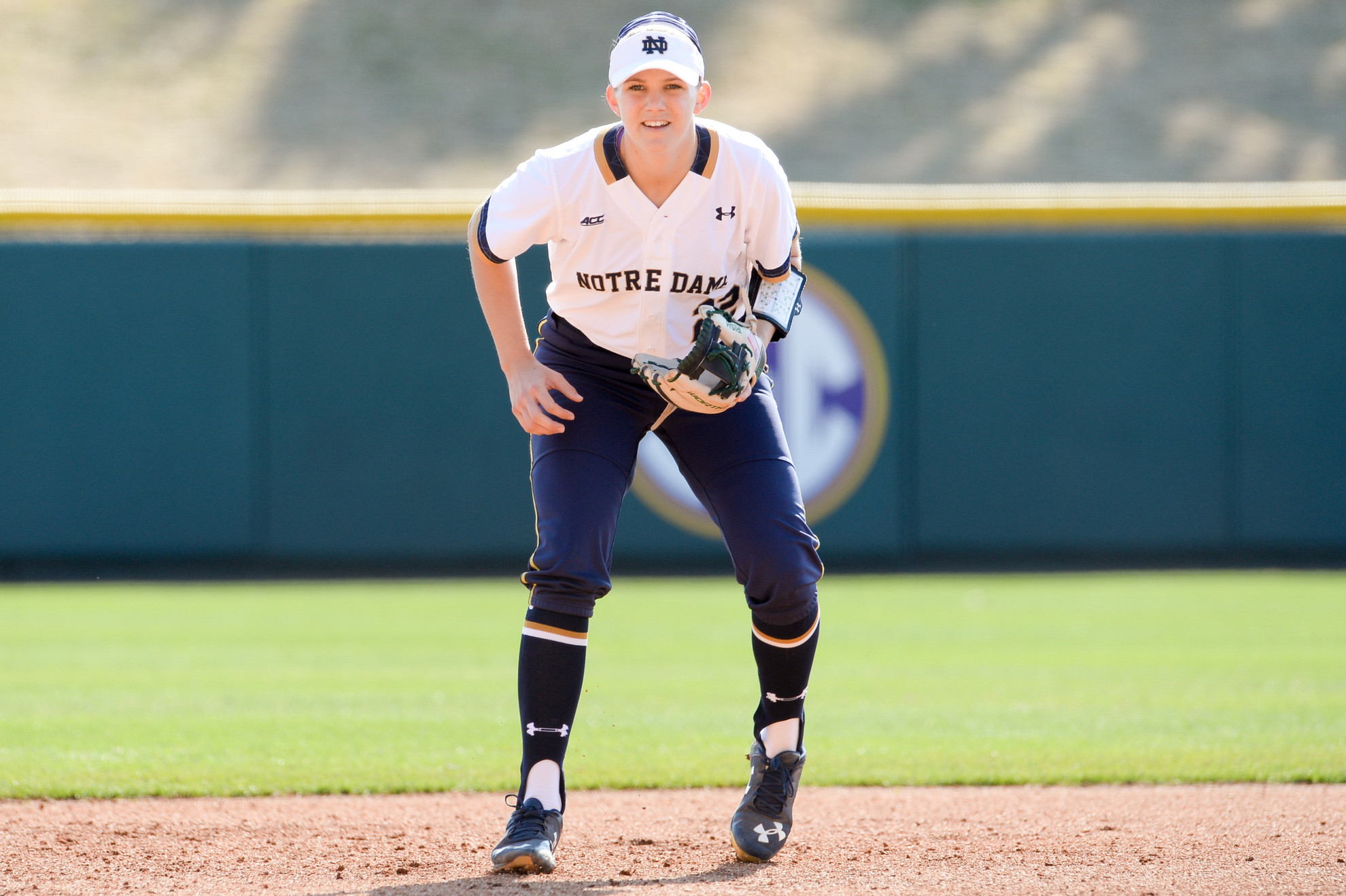 #22/23 Irish Make First ACC Stop At North Carolina State Freshman infielder/pitcher Sara White