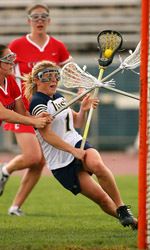 Senior Caitlin McKinney will serve as team captain along with Becky Ranck for the 2008 Notre Dame women's lacrosse team.