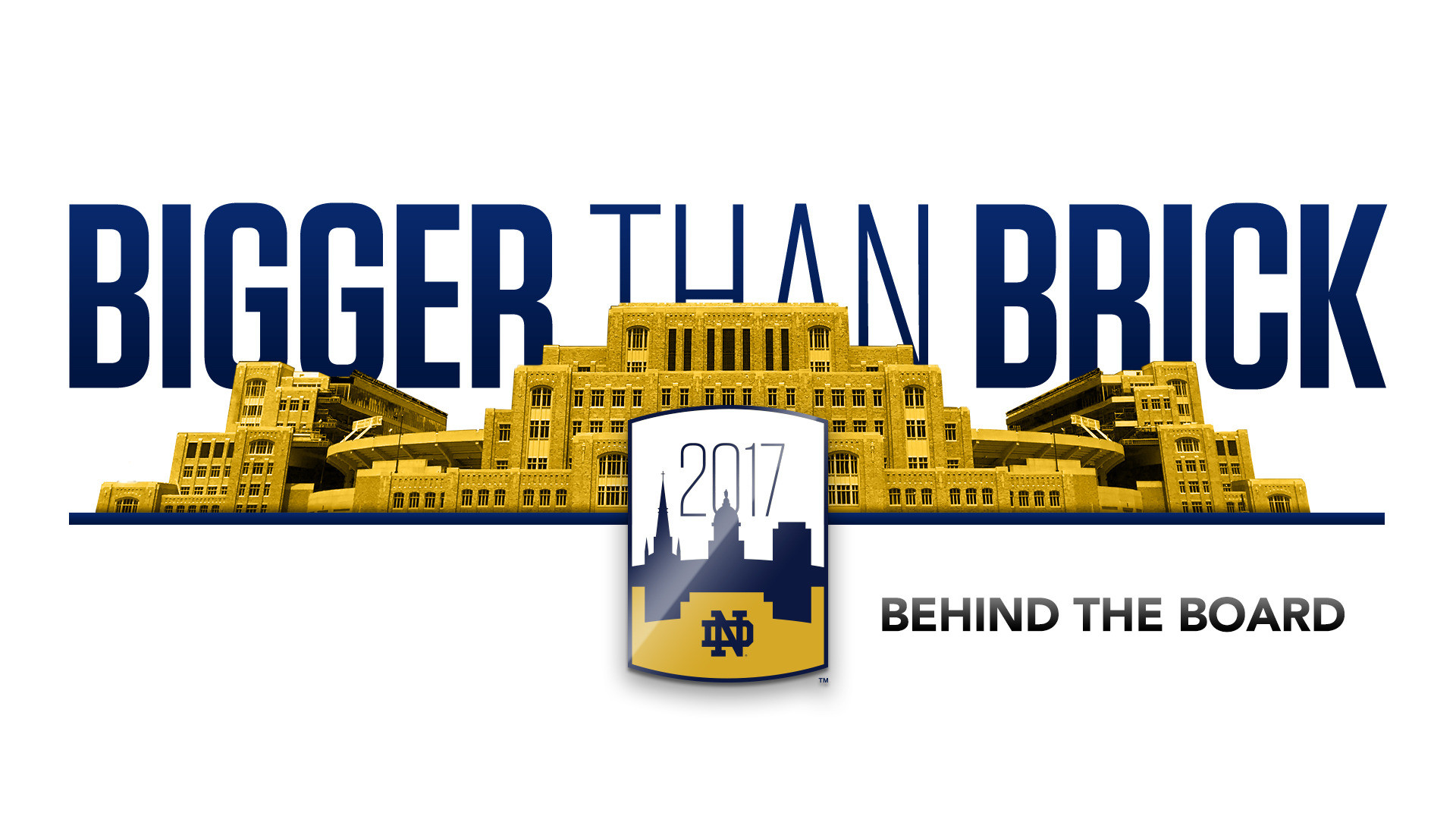 #NDBiggerThanBrick – Behind the Board #NDBiggerThanBrick – Behind the Board