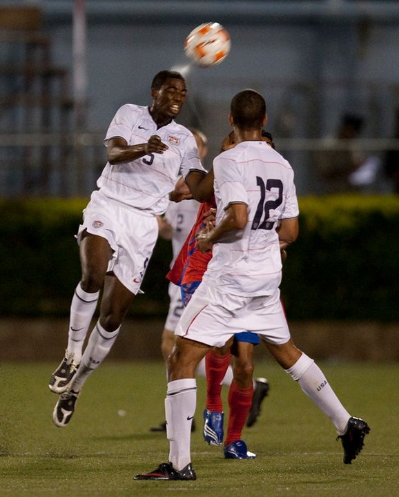 Notre Dame's Aaron Maund (above) and Dillon Powers are veterans of the U.S. soccer program.