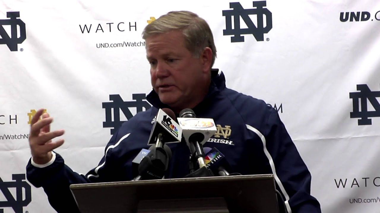 Coach Kelly Purdue Post Game Press Conference