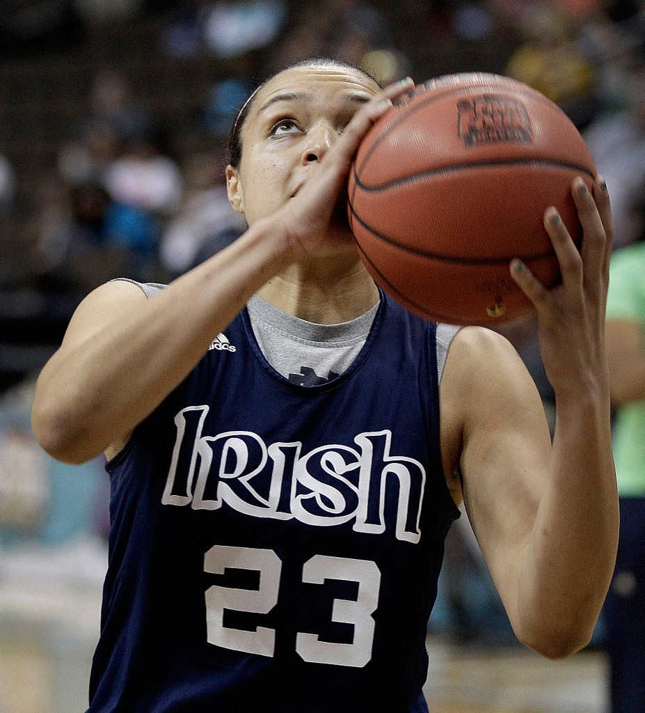 NCAA Women's Final Four Practice (AP)