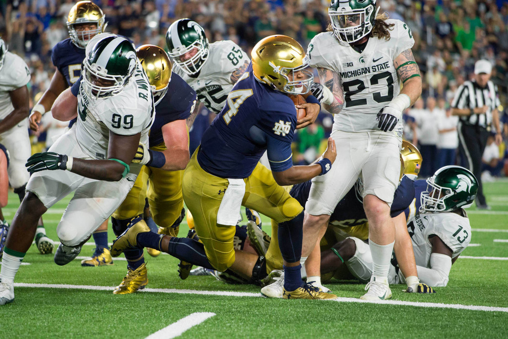 Notre Dame vs. Michigan State: USATSI Gallery