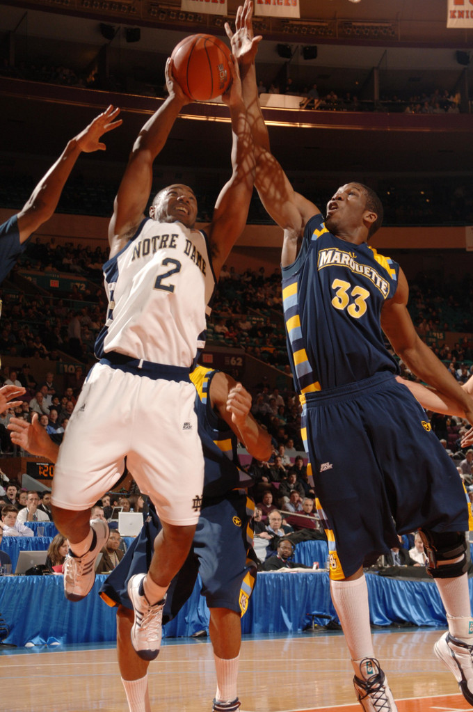 No. 14 Notre Dame Falls to No. 25 Marquette