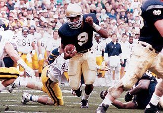 Tony Rice, who led Notre Dame to its last National Championship in 1988, will be one of four former players signing autographs at the Notre Dame Experience this weekend.