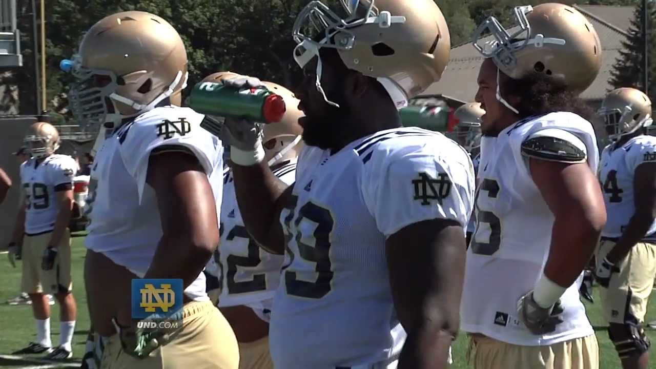 Notre Dame Football Practice Update - Aug. 6, 2012 - Kapron Lewis-Moore