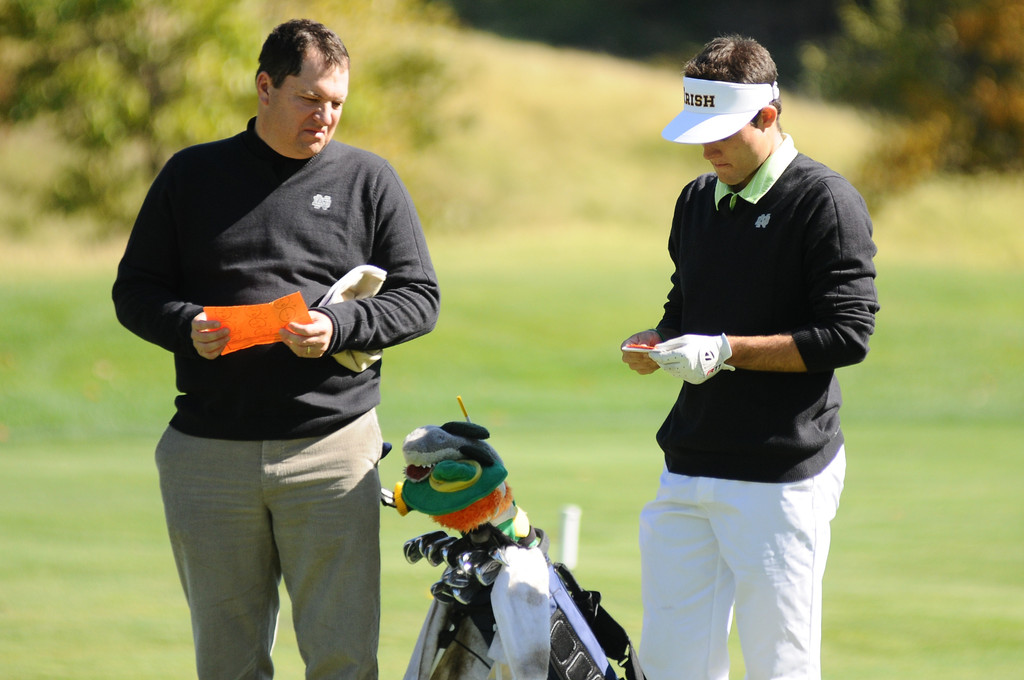 Fighting Irish Gridiron Golf Classic at Notre Dame, Ind. (Warren Golf Course) on 10-08-2012.