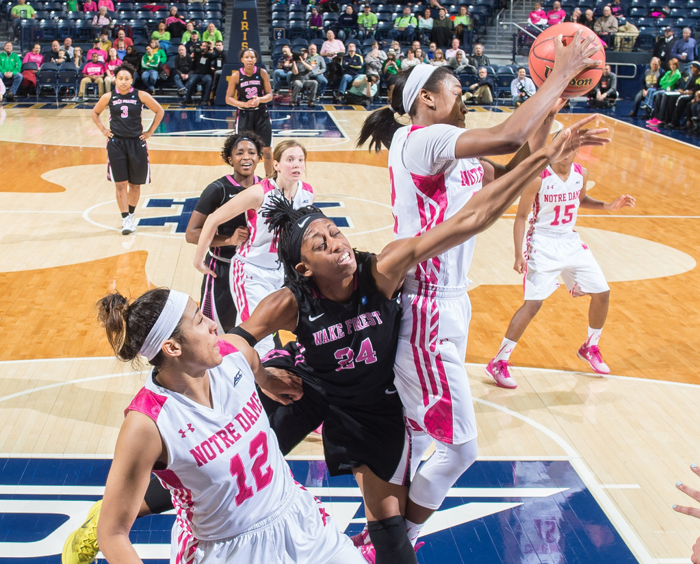 No. 4 Women's Basketball vs. Wake Forest (USATSI)