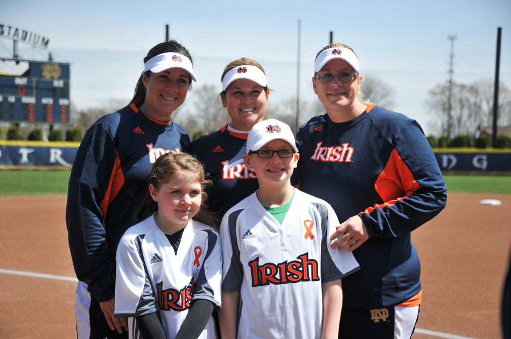 2014 Notre Dame Strikeout Cancer Doubleheader