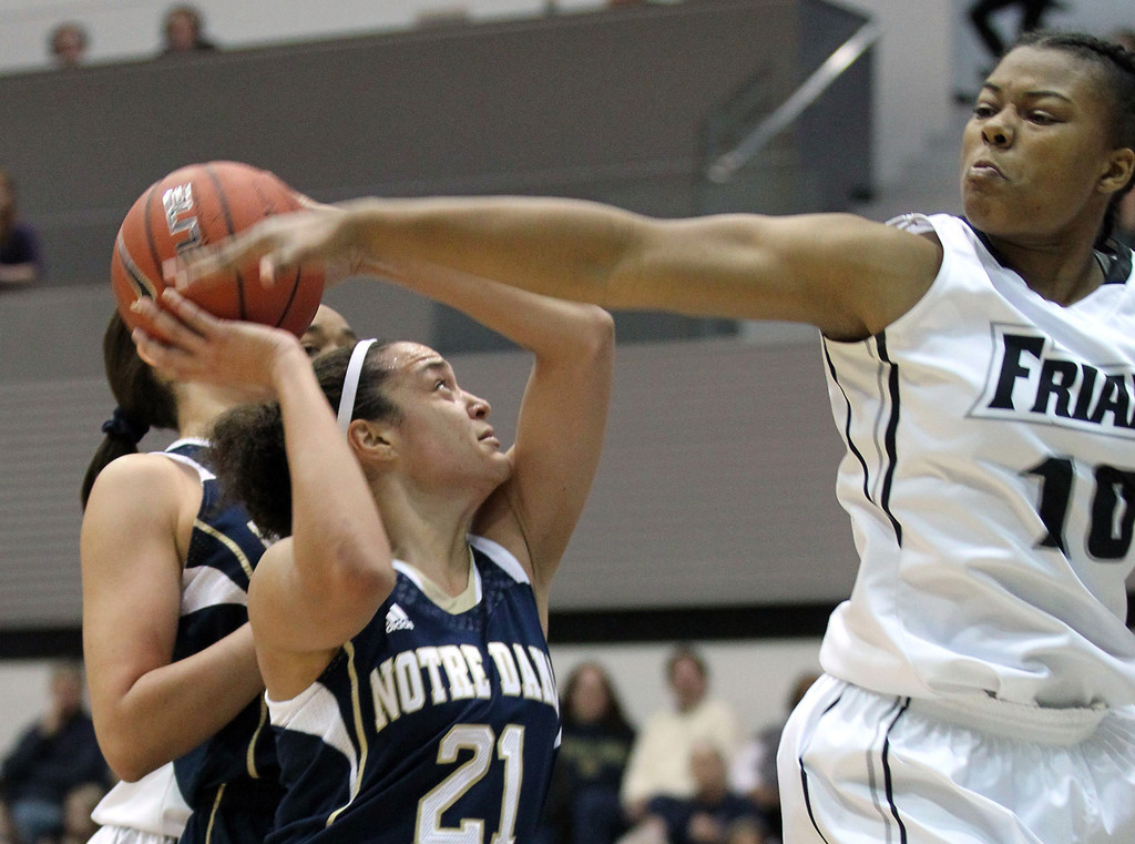 No. 2 Notre Dame Clinches Share of BIG EAST Title With 92-57 Win At Providence (AP)