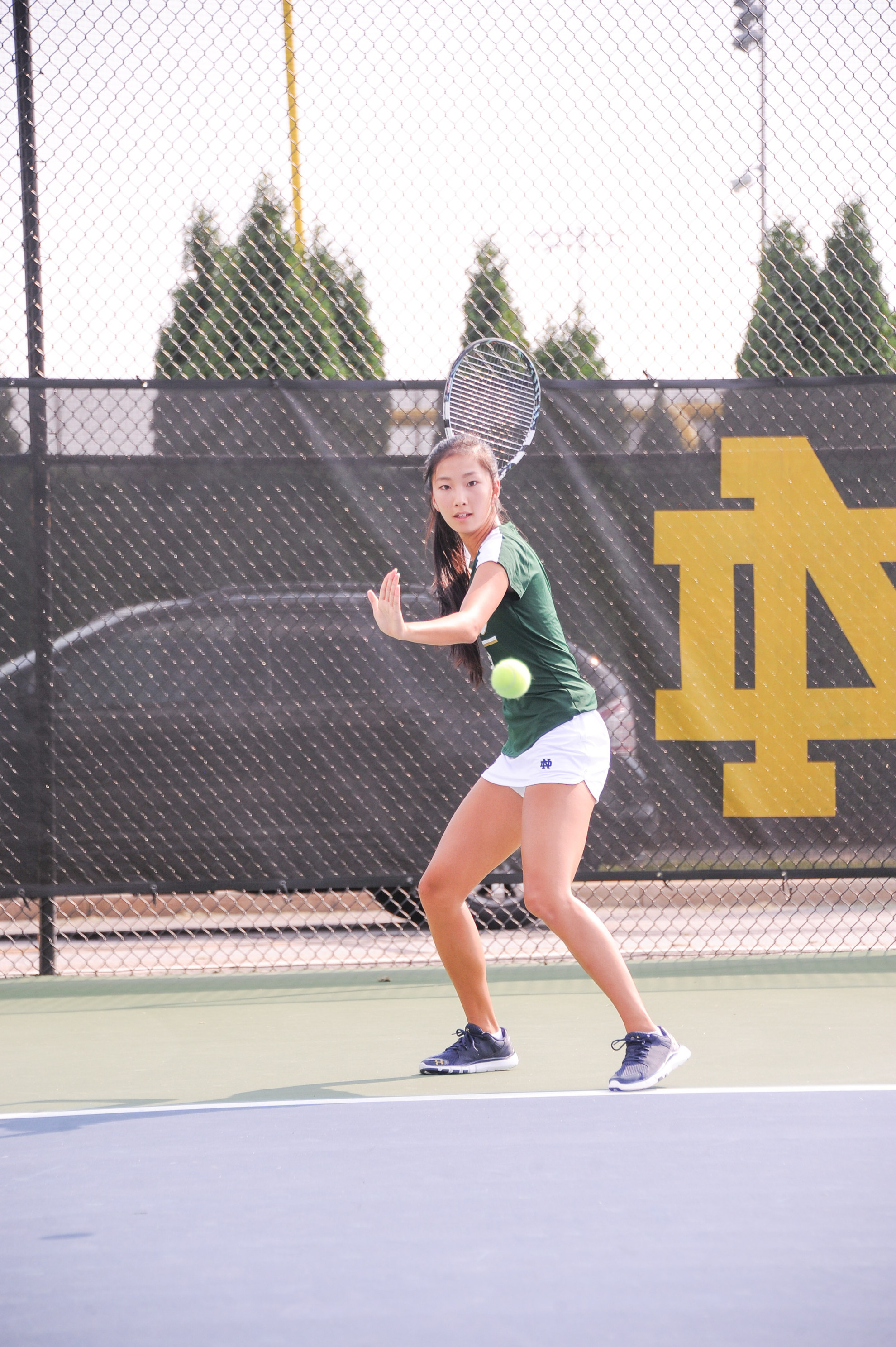 Irish Doubles Squads Advance At ITA Regional Freshman Rachel Chong