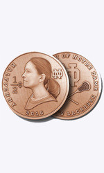 Half of the first 300 fans at the USC game will get these coach Halfpenny half pennies at halftime.