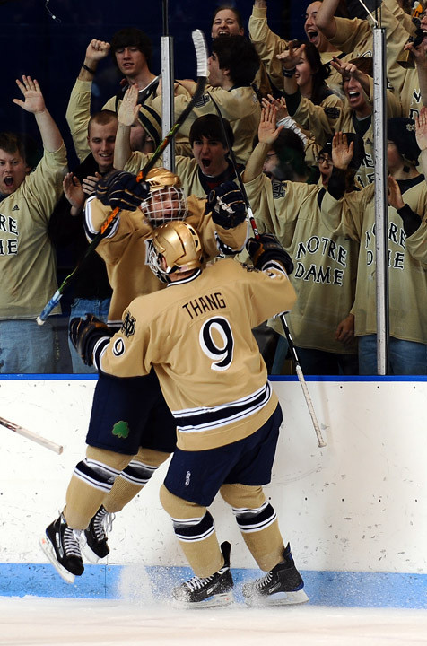 Notre Dame to Construct New Ice Arena on Campus Darin Pritchett takes over as the voice of Notre Dame hockey for the 2009-10 season.